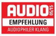 Audio EF AK 05 15-Auszeichnung