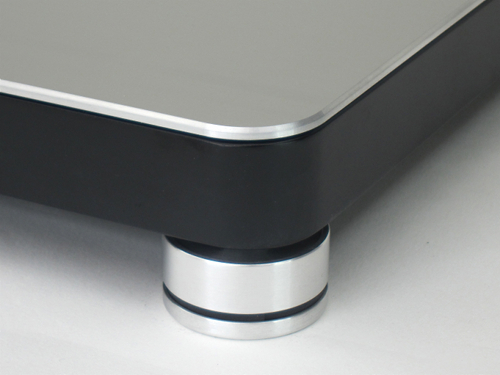 BaseTwo-PRO Fuss schwarz 500px