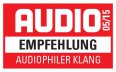 Audio EF AK 05 15-Auszeichnung